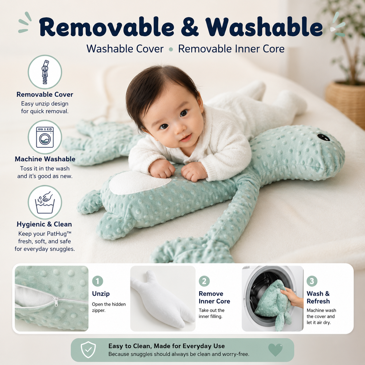 PatHug Baby Soothing Plush